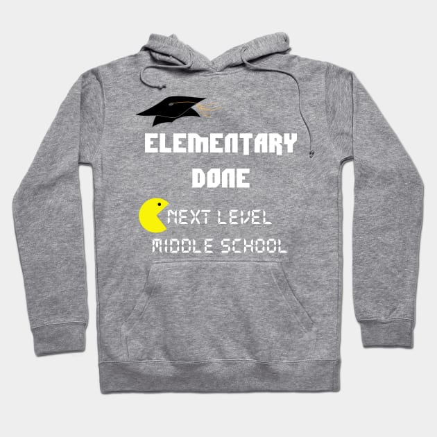 Elementary Done next level middle school Hoodie by hippyhappy